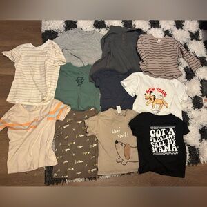 3/4T UNISEX TEESHIRTS - H&M, GAP, OLD NAVY, CAT&JACK